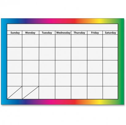 Ashley 1-month Dry Erase Magnetic Calendar 10096