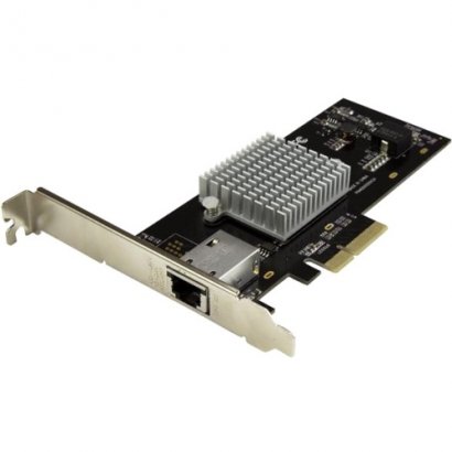 StarTech.com 1-Port 10G Ethernet Network Card - PCI Express - Intel X550-AT Chip ST10000SPEXI