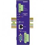 B+B SmartWorx 1 Port Ethernet Serial Server, DIN, Wide Temperature ESR901