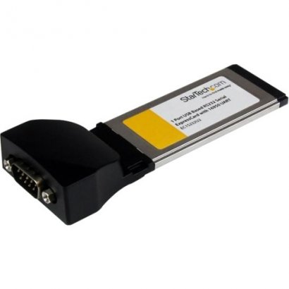 StarTech.com 1 Port ExpressCard to RS232 DB9 Serial Adapter Card w/ 16950 - USB Based EC1S232U2