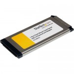 StarTech.com 1 Port Flush Mount ExpressCard SuperSpeed USB 3.0 Card Adapter ECUSB3S11