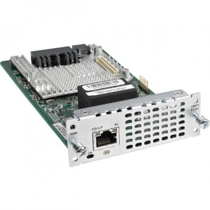 Cisco 1 port Multi-flex Trunk Voice/Clear-channel Data T1/E1 Module - Refurbished NIM-1MFT-T1/E1-RF