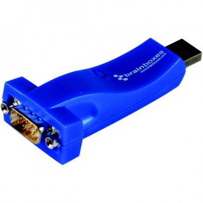 Brainboxes 1 Port RS232 USB to Serial Adapter US-101-X50C