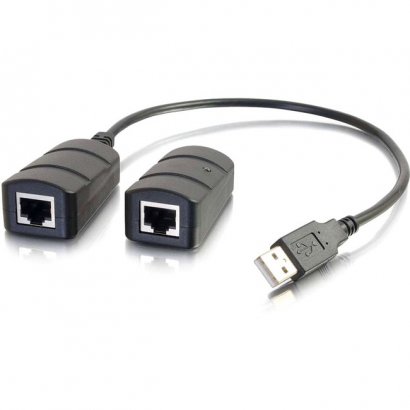 C2G 1 Port USB 2.0 Over Cat5/Cat6 Extender - USB Extension up to 150ft 54284