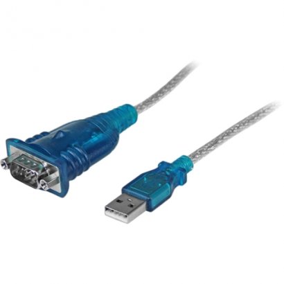 StarTech 1 Port USB to RS232 DB9 Serial Adapter Cable - M/M ICUSB232V2