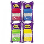 Post-it Tabs 1" Tabs, 1/5-Cut Tabs, Assorted Colors, 1" Wide, 100/Pack MMM686RALY