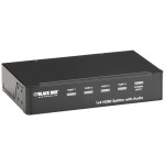 Black Box 1 x 4 HDMI Splitter with Audio AVSP-HDMI1X4