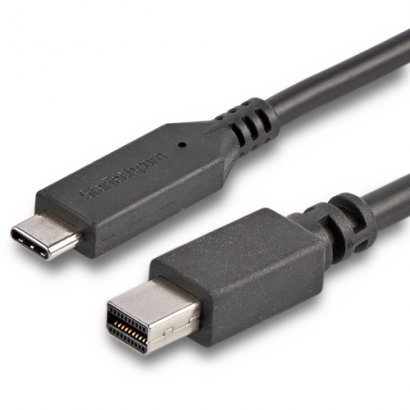 StarTech.com 1.8m / 6 ft USB-C to Mini DisplayPort Cable-USB C to mDP Cable-4K 60Hz-Black