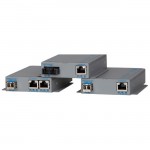 Omnitron 10/100/1000 Media Converter with Power Over Ethernet (PoE) 9462-0-11