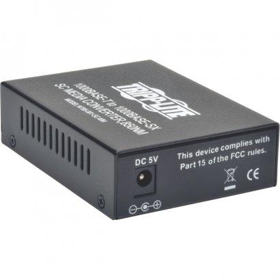 Tripp Lite 10/100/1000 SC Multimode Media Converter, 550M, 850nm N785-001-SC-MM