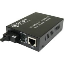 10/100/1000Base-T to 10/100/1000 SMF SC 20km Media Converter ENMC-FGET-SMF20