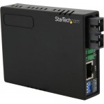 StarTech.com 10/100 Multi Mode Fiber to Ethernet Media Converter SC 2km with PoE MCM110SC2P