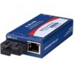 Advantech 10/100Mbps Miniature Media Converter with LFPT IMC-350I-M8-PS-A