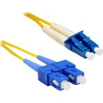 eNet 10 Foot LC-SC Single-mode Fiber Cable CAB-SMF-SC-10ENC