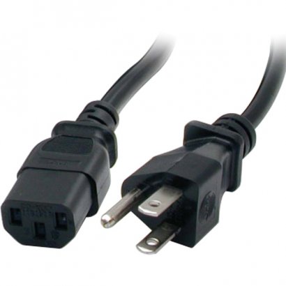 StarTech 10 ft 14 AWG Computer Power Cord - NEMA5-15P to C13 PXT1011410