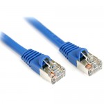 StarTech.com 10 ft Blue Snagless Shielded Cat5e Patch Cable S45PATCH10BL