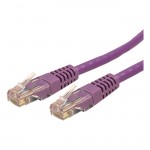 StarTech 10 ft Cat 6 Purple Molded RJ45 UTP Gigabit Cat6 Patch Cable - 10ft Patch Cord C6PATCH10PL