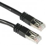 C2G 10 ft Cat5e Molded Shielded Network Patch Cable - Black 28693