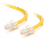 10 ft Cat5e Non Booted Crossover UTP Unshielded Network Patch Cable - Yellow 26691