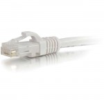 10 ft Cat5e Snagless UTP Unshielded Network Patch Cable - White 25428