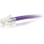 C2G 10 ft Cat6 Non Booted UTP Unshielded Network Patch Cable - Purple 04220