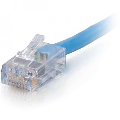 C2G 10 ft Cat6 Non Booted Plenum UTP Unshielded Network Patch Cable - Blue 15281