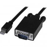 StarTech 10 ft DisplayPort to VGA Adapter Converter Cable - DP to VGA 1920x1200 - Black DP2VGAMM10B