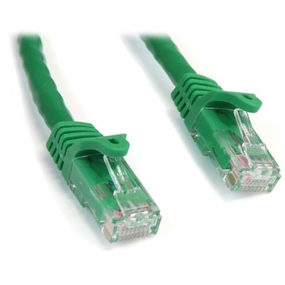 StarTech 10 ft Green Snagless Cat6 UTP Patch Cable N6PATCH10GN