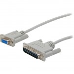 StarTech 10 Ft Serial Null Modem Cable 9-25 F/M SCNM925FM
