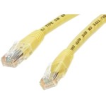 StarTech 10 ft Yellow Molded Cat6 UTP Patch Cable C6PATCH10YL
