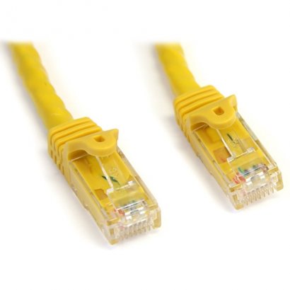StarTech 10 ft Yellow Snagless Cat6 UTP Patch Cable N6PATCH10YL