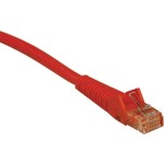 Tripp Lite 10-ft. Cat5e 350MHz Snagless Molded Cable (RJ45 M/M) - Orange N001-010-OR