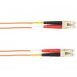 Black Box 10-m, LC-LC, 62.5-Micron, Multimode, PVC, Orange Fiber Optic Cable FOCMR62-010M-LCLC-OR