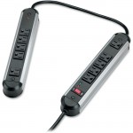 Fellowes 10 Outlet Metal Split Surge Protector 99082