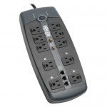 Tripp Lite 10 Outlets Surge Suppressor TLP1008TELTV