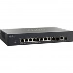 Cisco 10-Port Gigabit Max PoE+ Managed Switch - Refurbished SG300-10MPPK9NA-RF
