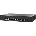 Cisco 10-port Gigabit Smart Switch, PoE (-NA) - Refurbished SG200-10FP-NA-RF