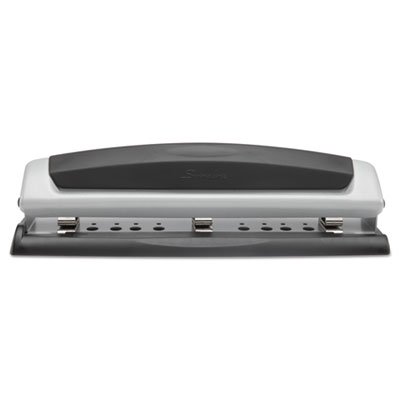 Swingline A7074037A 10-Sheet Precision Pro Desktop Two- and Three-Hole Punch, 9/32" Holes SWI74037