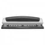 Swingline A7074037A 10-Sheet Precision Pro Desktop Two- and Three-Hole Punch, 9/32" Holes SWI74037