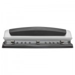 Swingline A7074037A 10-Sheet Precision Pro Desktop Two- and Three-Hole Punch, 9/32" Holes SWI74037
