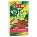 Emerald 100 Calorie Pack Dark Chocolate Cocoa Roast Almonds, .63oz Packs, 7/Box DFD84325