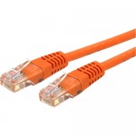 StarTech 100 ft Cat 6 Orange Molded RJ45 UTP Gigabit Cat6 Patch Cable - 100ft Patch Cord C6PATCH100OR