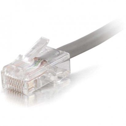C2G 100 ft Cat5e Non Booted Plenum UTP Unshielded Network Patch Cable - Gray 15237
