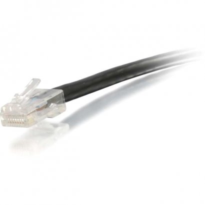 C2G 100 ft Cat6 Non Booted UTP Unshielded Network Patch Cable - Black 04125