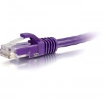 C2G 100 ft Cat6 Snagless UTP Unshielded Network Patch Cable - Purple 27807