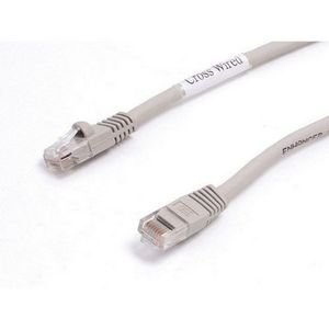 StarTech 100 ft Gray Molded Cat5e UTP Patch Cable M45PATCH100G