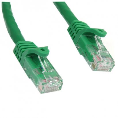 StarTech 100 ft Green Snagless Cat6 UTP Patch Cable N6PATCH100GN