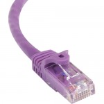 StarTech 100 ft Purple Snagless Cat6 UTP Patch Cable N6PATCH100PL