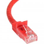 StarTech 100 ft Red Snagless Cat6 UTP Patch Cable N6PATCH100RD