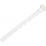 StarTech.com 100 Pack 5" Reusable Cable Ties - White Small Releasable Nylon/Plastic Zip Tie CBMZTRB5